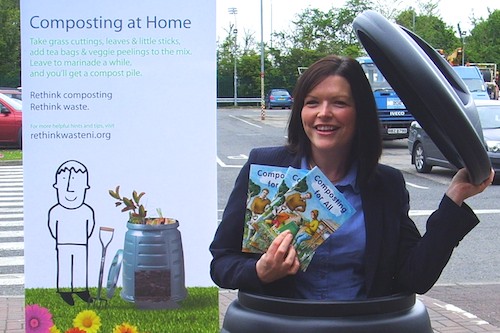 Recycling Officer Tara Cunningham call for local gardeners to rethink waste